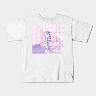 The girl will go out. Kids T-Shirt